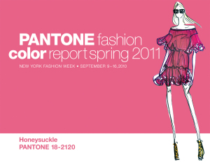 Pantone unveils spring 2011 color report