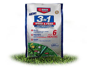 Bayer Advanced 3-In-1 Weed & Feed For Southern Lawns
