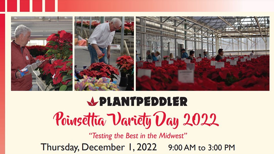 Plantpeddler's Poinsettia Variety Day 2022 announced