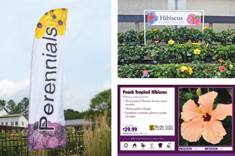 Get Your Pumpkin Here PVC Banner Garden Centre Signs Blue Signage Display Poster 