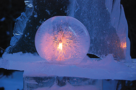 Globe Ice Lantern Kit Garden Center