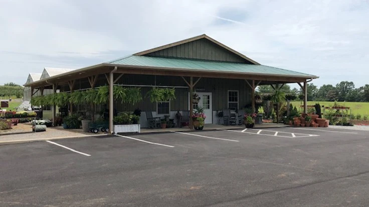 Rainbow Garden Center located on the grounds of Rainbow Omega located in Eastaboga, Alabama.