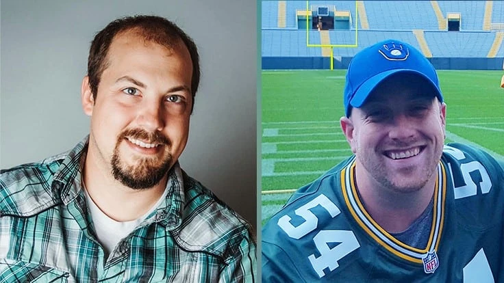 Travis Ouradnik (left) and Dan Teeters (right)