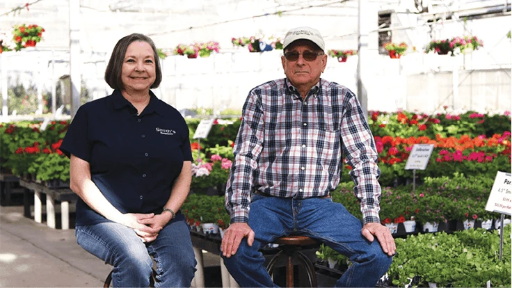 Katherine and Steve Smith, co-owners of Smith’s Gardentown.