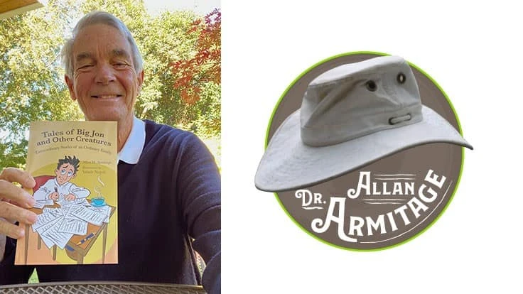 Dr. A's new book contains stories of his family's adventures.