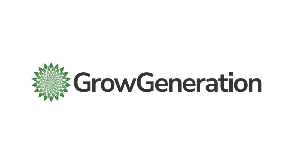 A graphic with black text on a white background reads GrowGeneration.