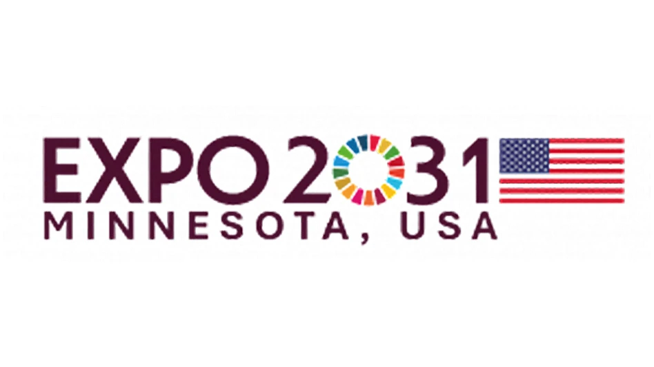 Logo for Expo 2031 on a white background.